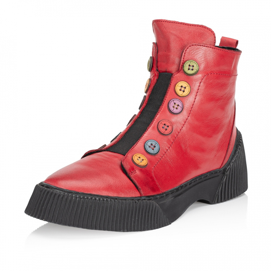 Dámská kotníková obuv IBERIUS 3100-497 červená W3