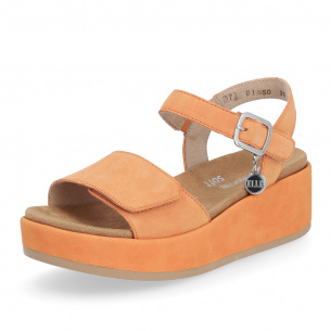 Dámské sandály REMONTE D1N50-38 oranžová S4
