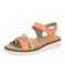 detail Dámské sandály REMONTE D2058-38 oranžová S4