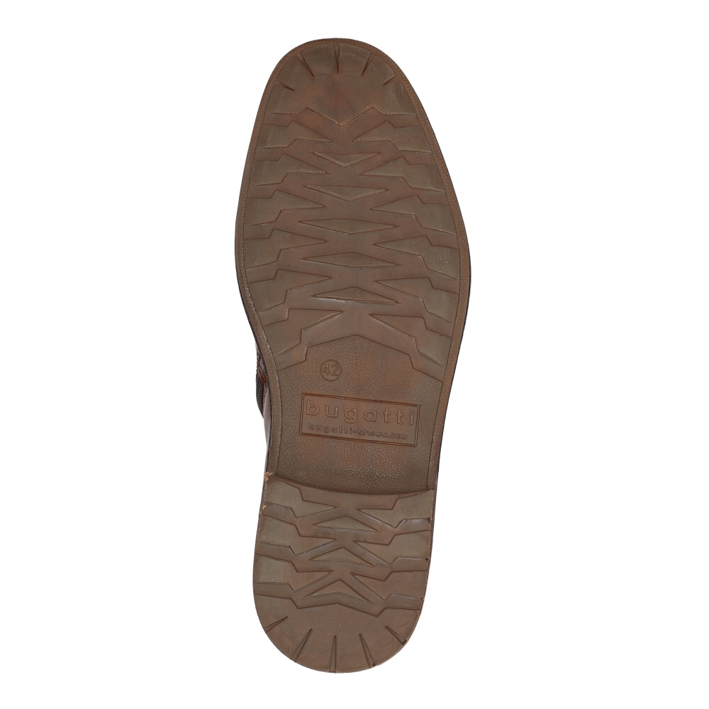 detail Pánská kotníková obuv BUGATTI ABU60-6300 hnědá W3