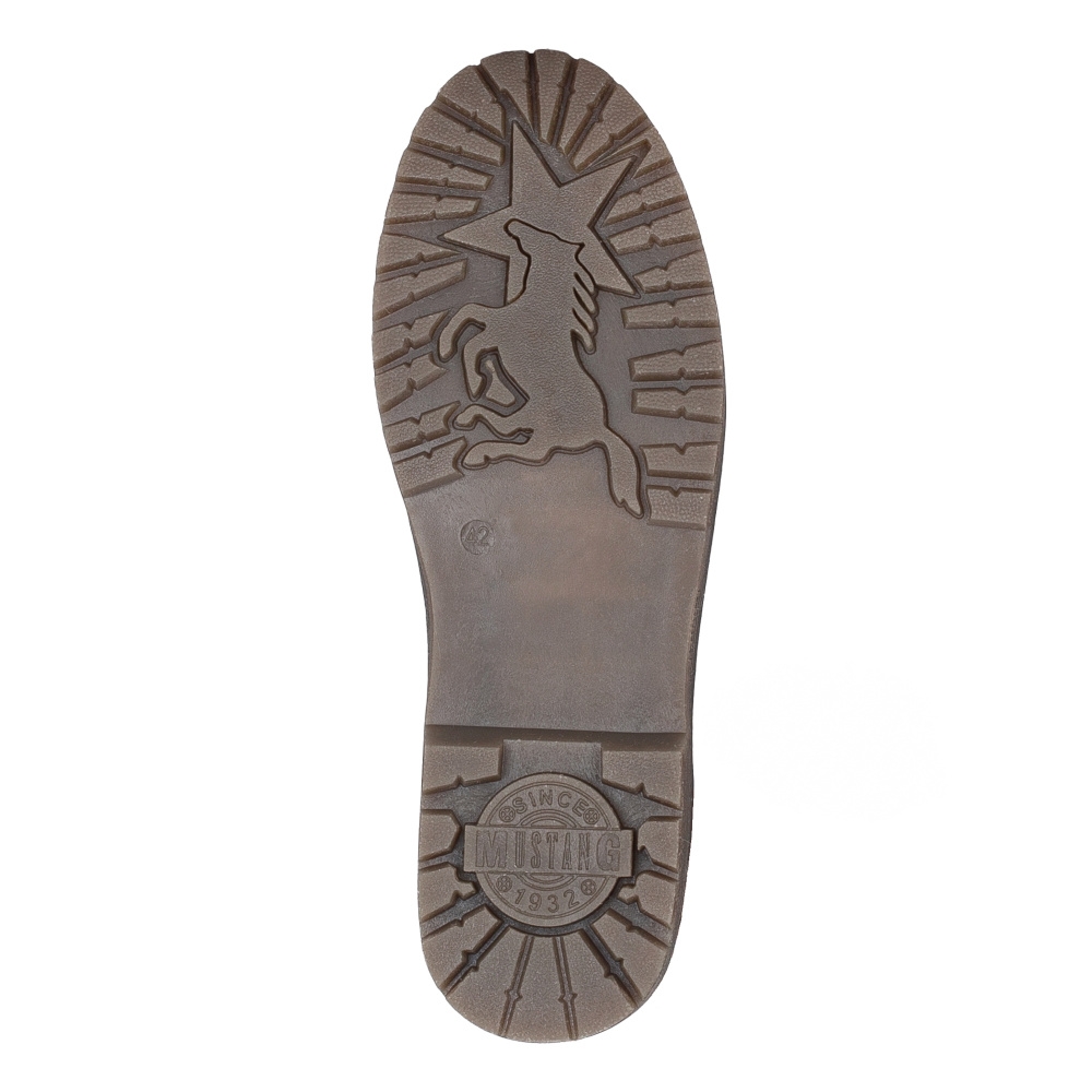 detail Dámská kotníková obuv MUSTANG 1366508-3 hnědá W2
