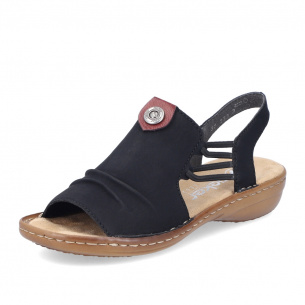 Dámské sandály RIEKER 60872-00 černá S4