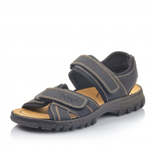 Pánské sandály RIEKER 25051-01 černá S4