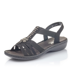 Dámské sandály RIEKER 60806-00 černá S4