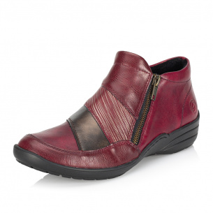 Dámské kotníkové boty REMONTE R7678-35 červená W3