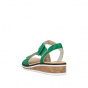 náhled Dámské sandály RIEKER V3660-54 zelená S4