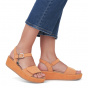 náhled Dámské sandály REMONTE D1N50-38 oranžová S4