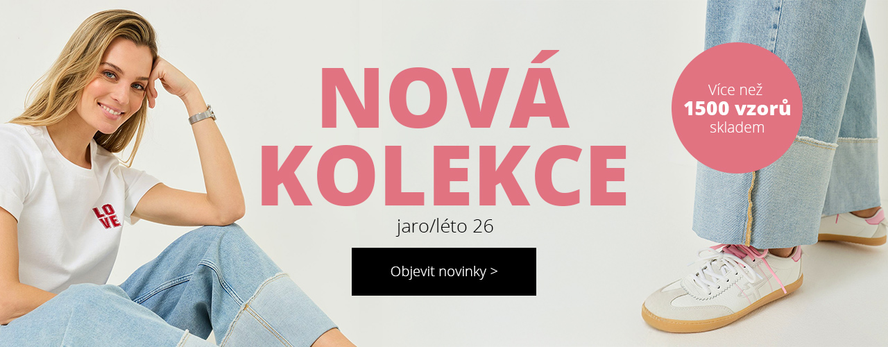 Nová kolekce jaro/léto 26 Nová kolekce jaro/léto 26
