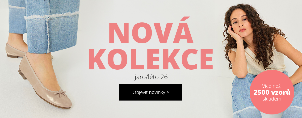 Nová kolekce jaro/léto 26 Nová kolekce jaro/léto 26