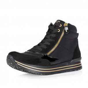 Dámská kotníková obuv REMONTE D1370-01 černá W3