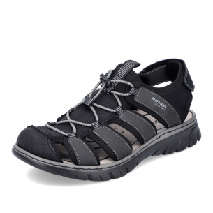 Pánské sandály RIEKER 26770-00 černá S4