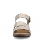 náhled Dámské sandály RIEKER 62487-60 béžová S3