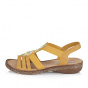náhled Dámské sandály RIEKER 62808-68 žlutá S4