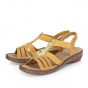 náhled Dámské sandály RIEKER 62808-68 žlutá S4