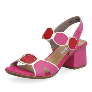 Dámské sandály RIEKER 64691-31 růžová S4