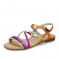 detail Dámské sandály  RIEKER<br><small> 65263-90 oranžová S4</small>