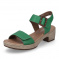 detail Dámské sandály REMONTE D0N52-52 zelená S4