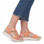 náhled Dámské sandály REMONTE D1J51-38 oranžová S4