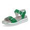 detail Dámské sandály REMONTE D1J51-52 zelená S4