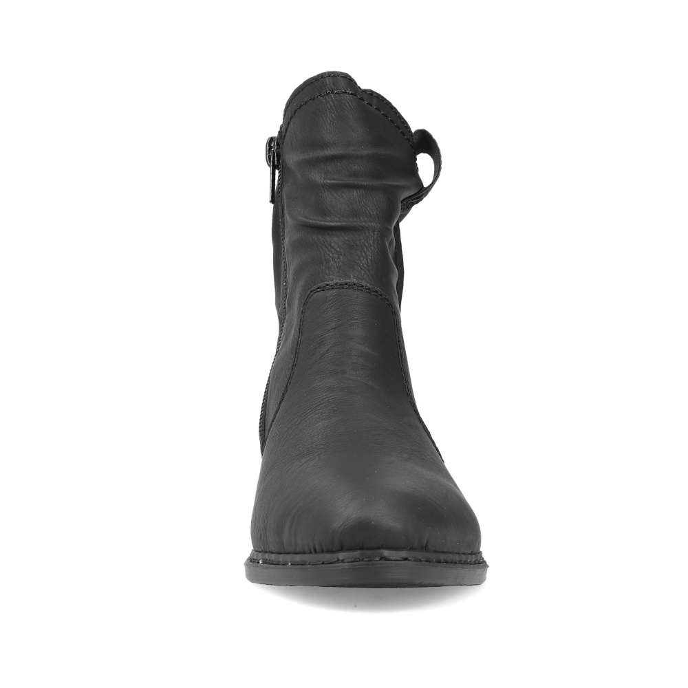 detail Dámská kotníková obuv RIEKER 71675-01 černá W3