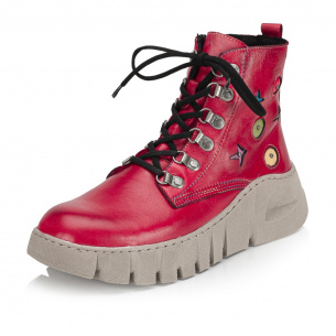 Dámská kotníková obuv IBERIUS 3305-497 červená W3
