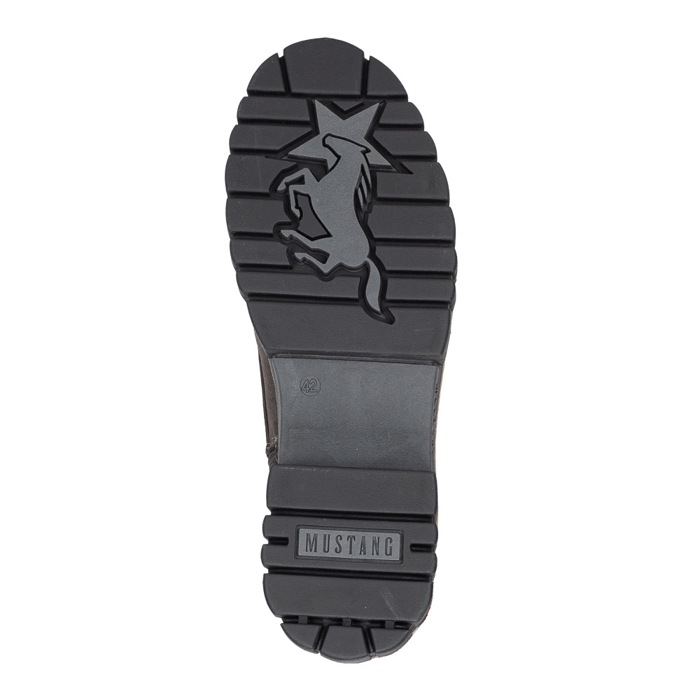 detail Dámská kotníková obuv MUSTANG 1447506-20 šedá W3