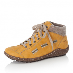 Dámská kotníková obuv RIEKER L7543-69 žlutá W3