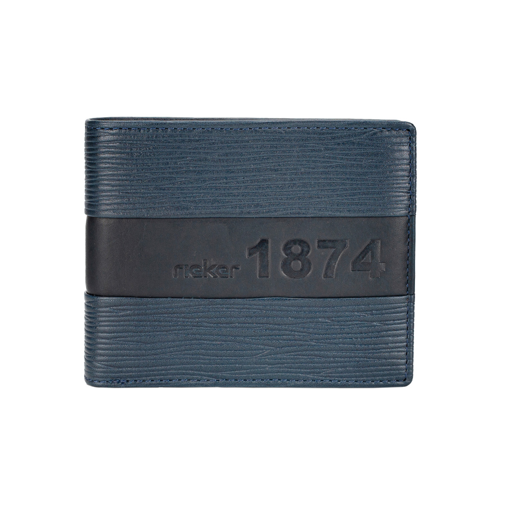 detail Pánská peněženka RIEKER 1019 modrá W3