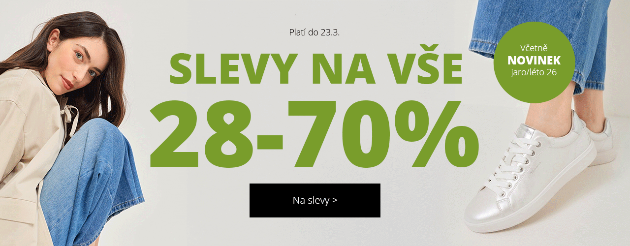 Slevy na vše 28-70 % Slevy na vše 28-70 %