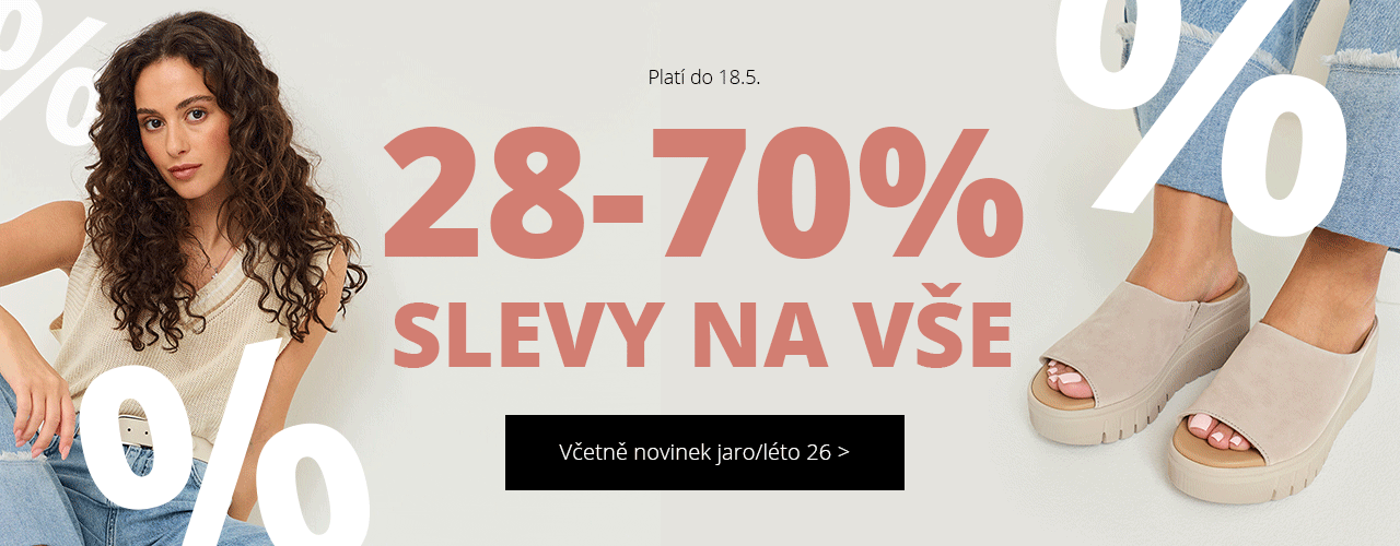 Slevy na vše 28-70 % Slevy na vše 28-70 %