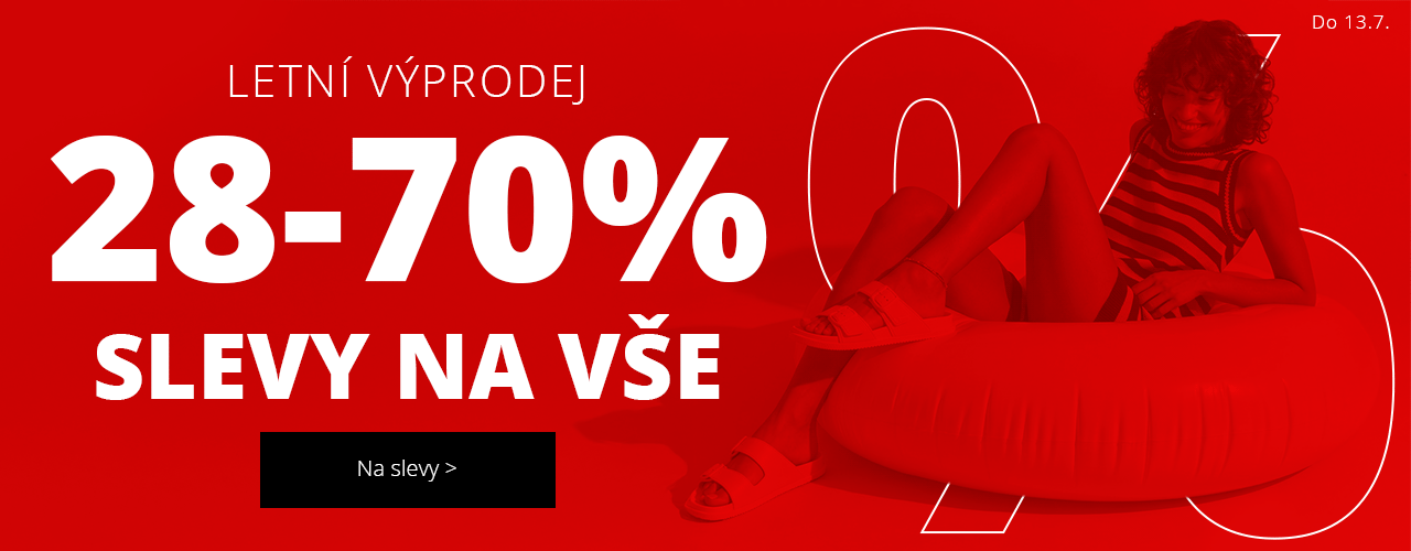 Letní výprodej 28-70 % na vše Letní výprodej 28-70 % na vše