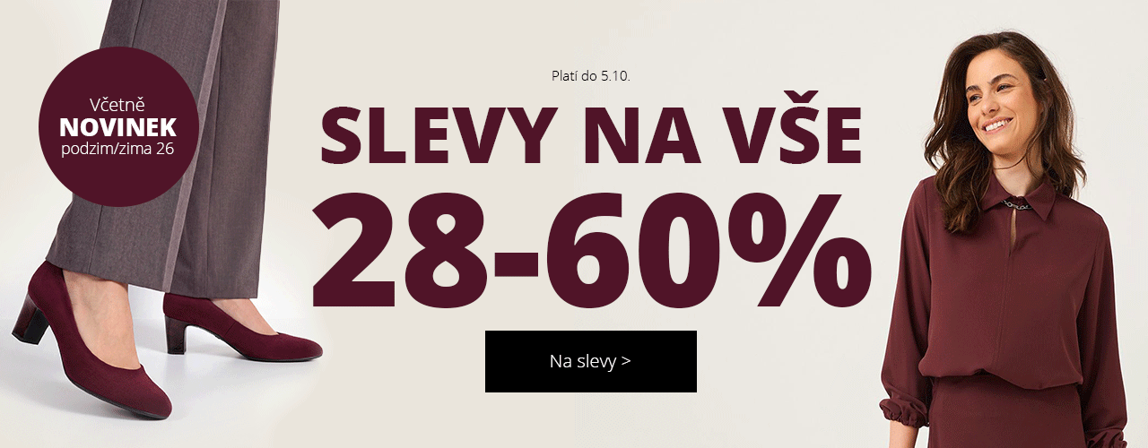 Slevy na vše 28-60 % Slevy na vše 28-60 %